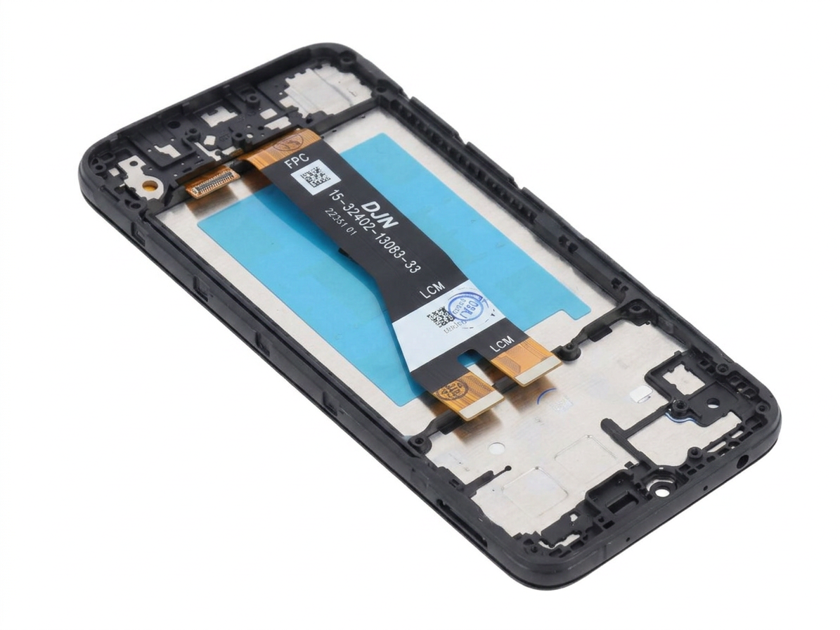 LCD Displej + Dotykové sklo + Rám Samsung Galaxy A14 5G A146P (2023) čierna farba - Originál Service pack