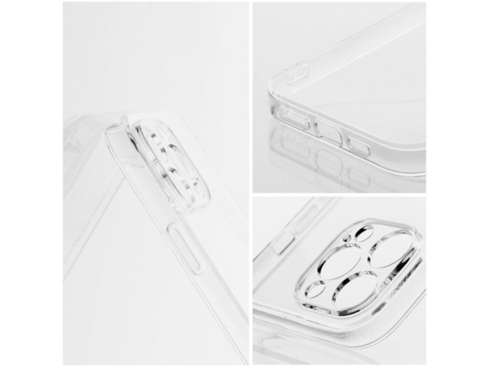 Kryt iPhone 16 Pro transparentný s ochranou kamery
