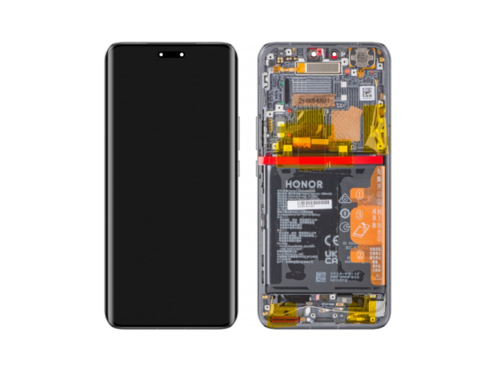 LCD Displej + Dotykové sklo + Rám + Batéria Honor Magic6 Pro 5G - Originál Service pack