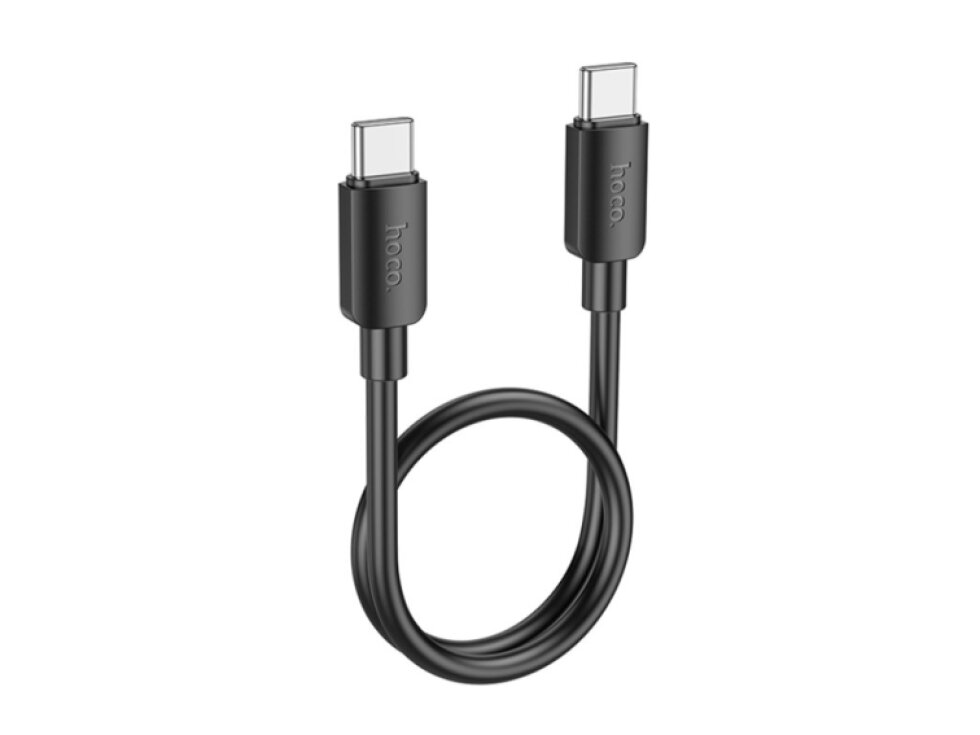 HOCO X96 Dátový kábel typ-C na typ-C /60W/ 0,25 čierna farba