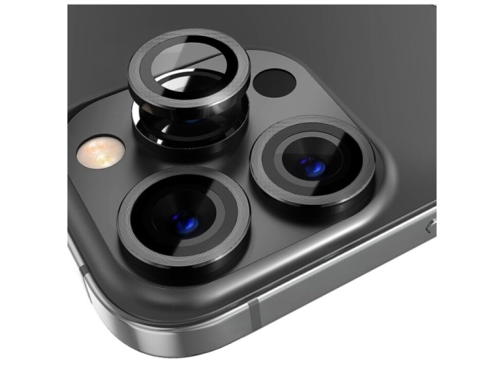 Ochranné sklíčka kamery iPhone 13 Pro / 13 Pro Max NORTHJO čierne