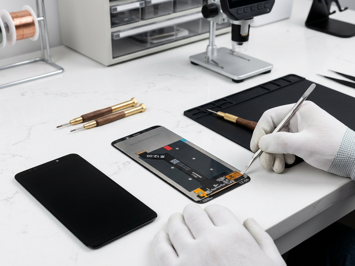 LCD Displej + Dotykové sklo Xiaomi Redmi 5 Plus Čierna farba