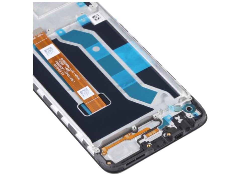 LCD Displej + Dotykové sklo + Rám Realme C3 / C3i čierna farba