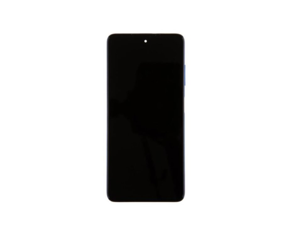 LCD Displej + Dotykové sklo s rámom Xiaomi Mi 10T Lite perlovo sivý farba