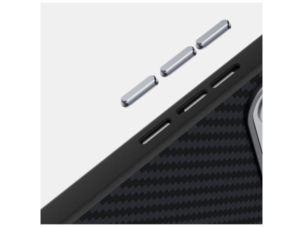 Kryt Redmi K90 Pro Max / Xiaomi Poco F8 Ultra karbónový čierny