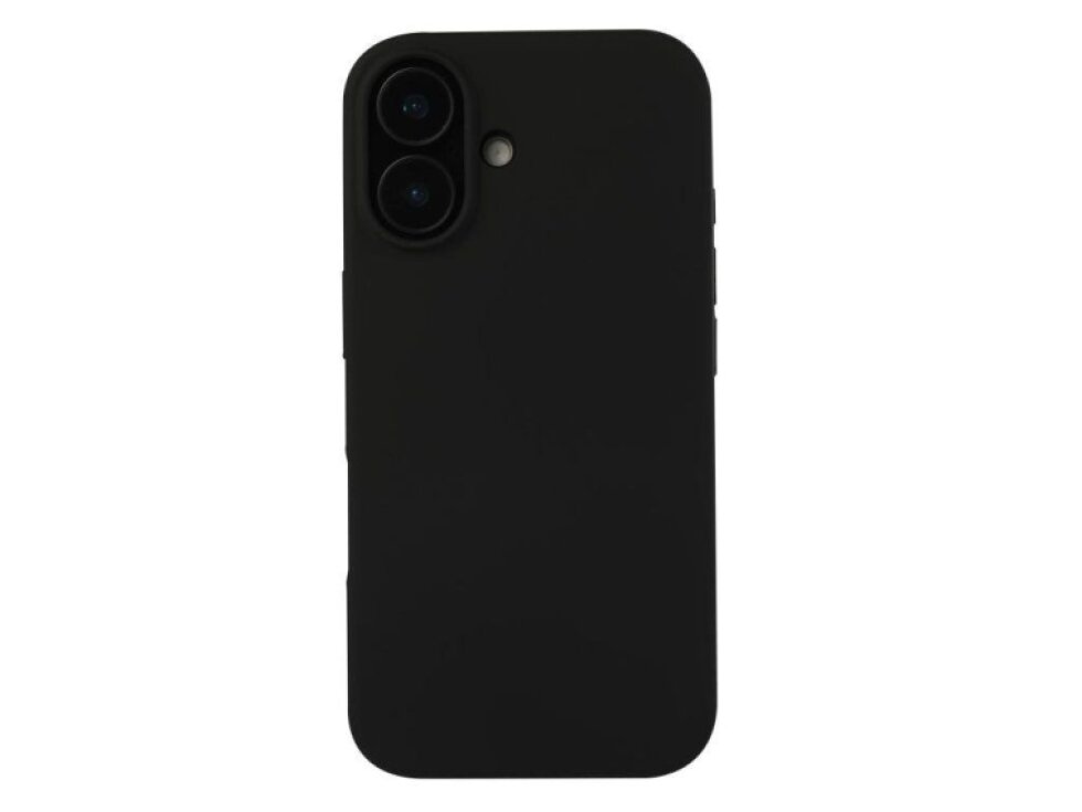 Kryt iPhone 17 silikónový čierny