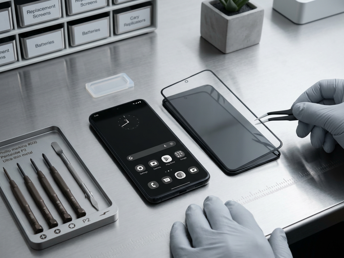 Dotykové sklo + OCA Samsung Galaxy S22 5G Čierna farba