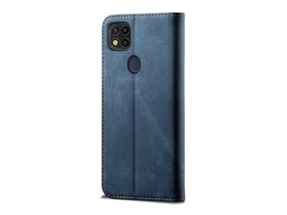 Knižkové puzdro Xiaomi Redmi 10A / 9C DENIM modré
