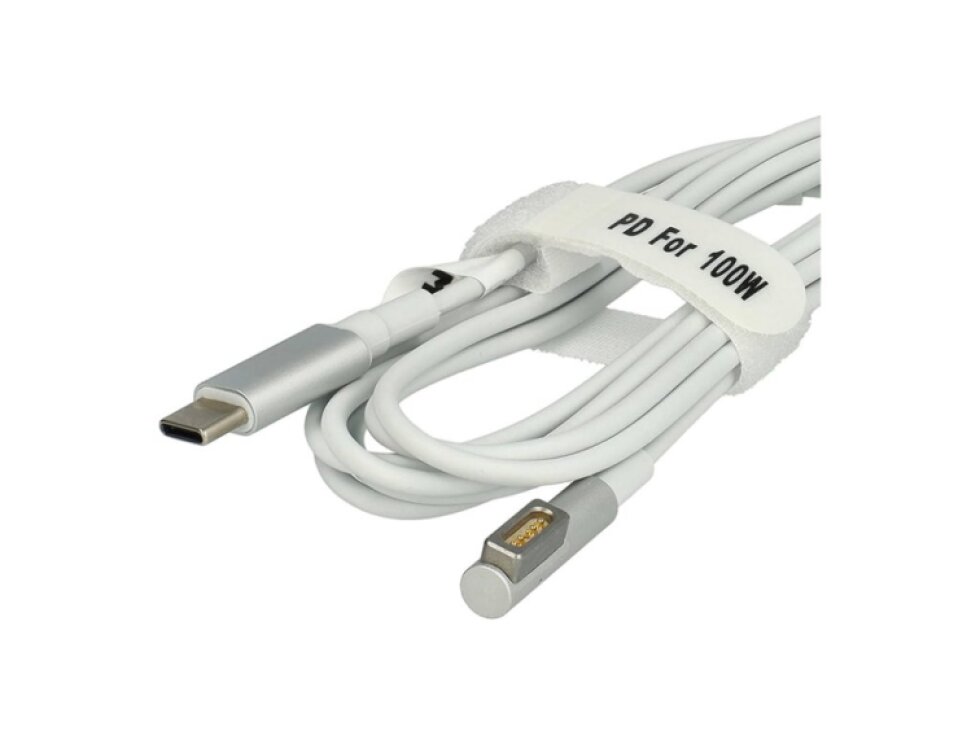 100W MagSafe1 Nabíjací kábel Typ-C s dĺžkou 1,8m biela farba