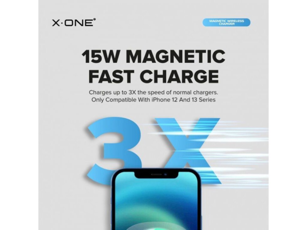 15W Bezdrôtová rýchlonabíjačka X-ONE Magsafe