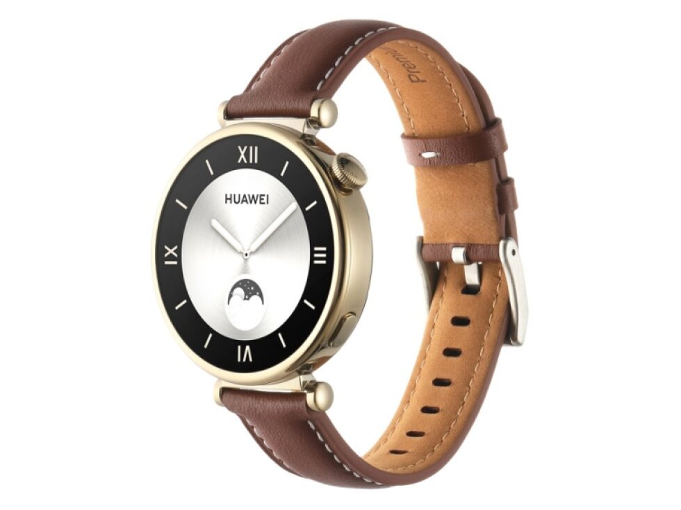 Remienok pre Huawei Watch GT4 41 mm 18 mm tmavo hnedá farba