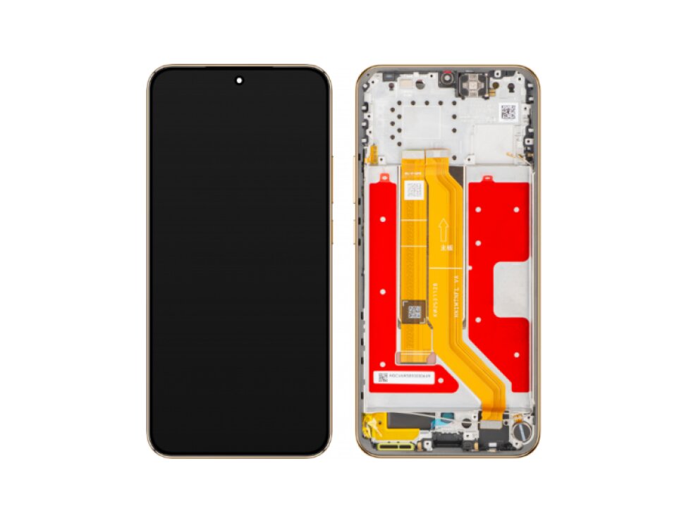 LCD Displej + Dotykové sklo + Rám Honor Magic8 Lite REDDISH BROWN - Originál Service pack