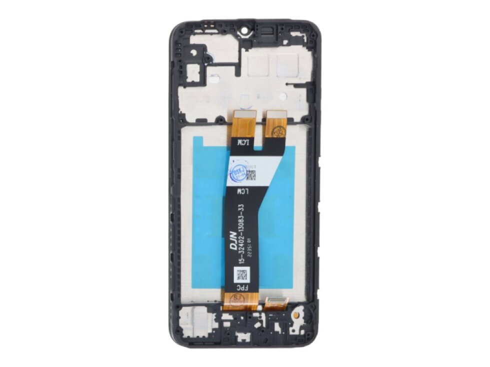 LCD Displej + Dotykové sklo + Rám Samsung Galaxy A14 5G A146P (2023) čierna farba - Originál Service pack