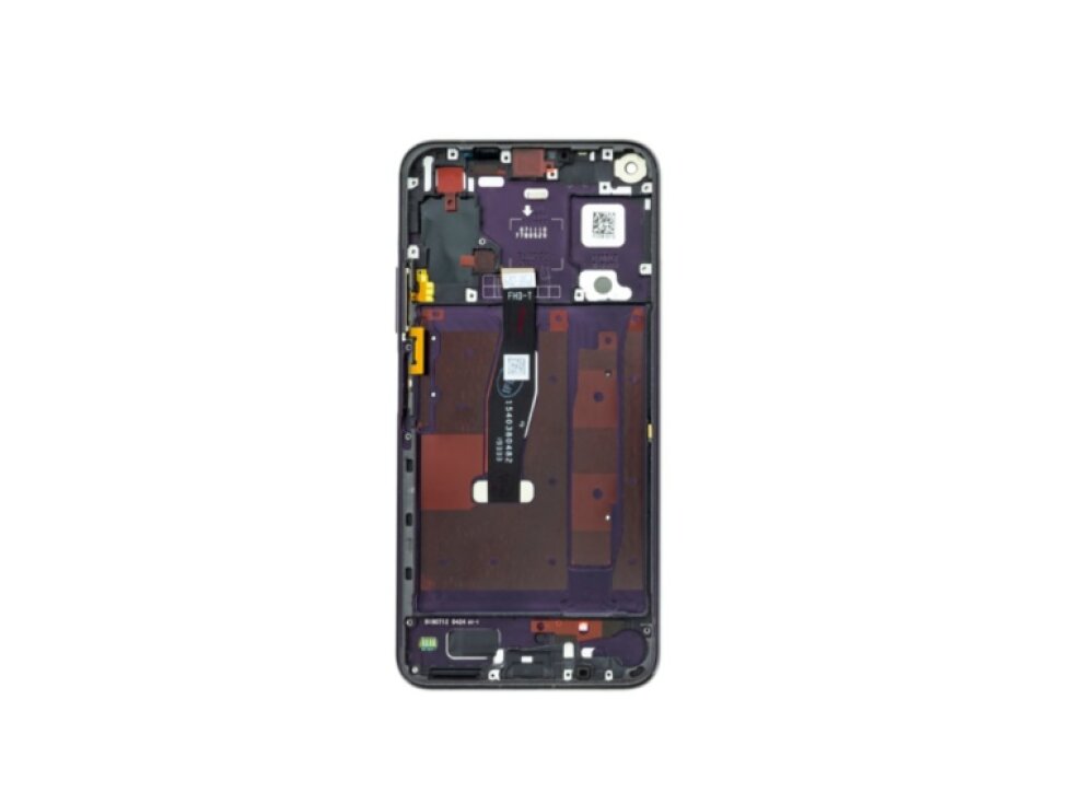 LCD Displej + Dotykové sklo + Rám Honor 20 Pro čierna farba - ORI