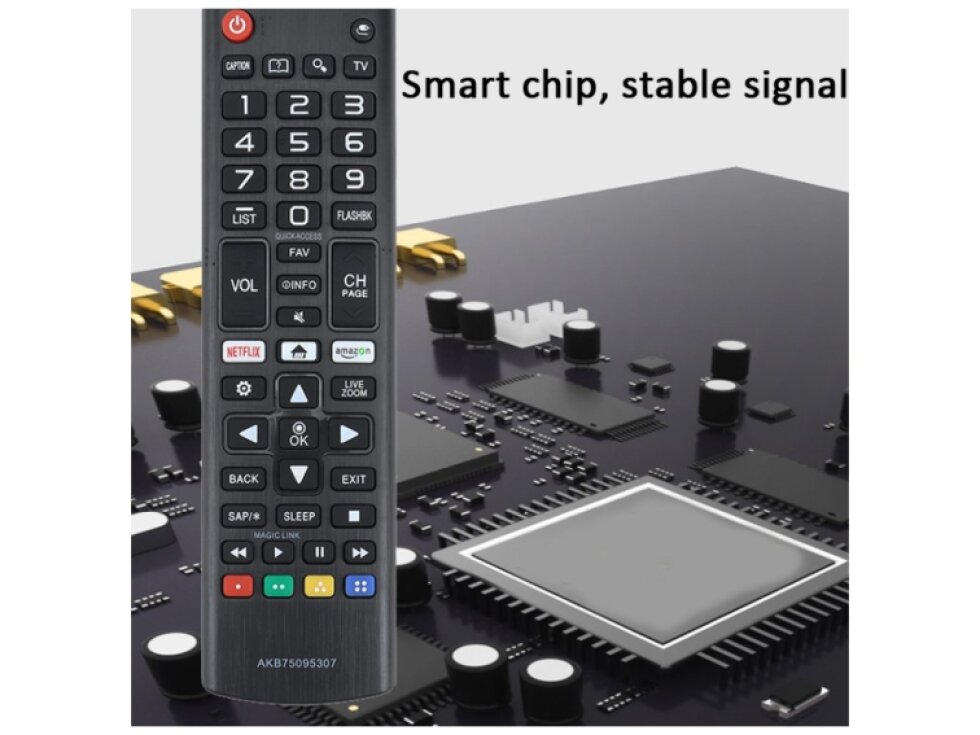 Diaľkový ovládač pre LG LED LCD TV AKB75095307 (433 MHz)
