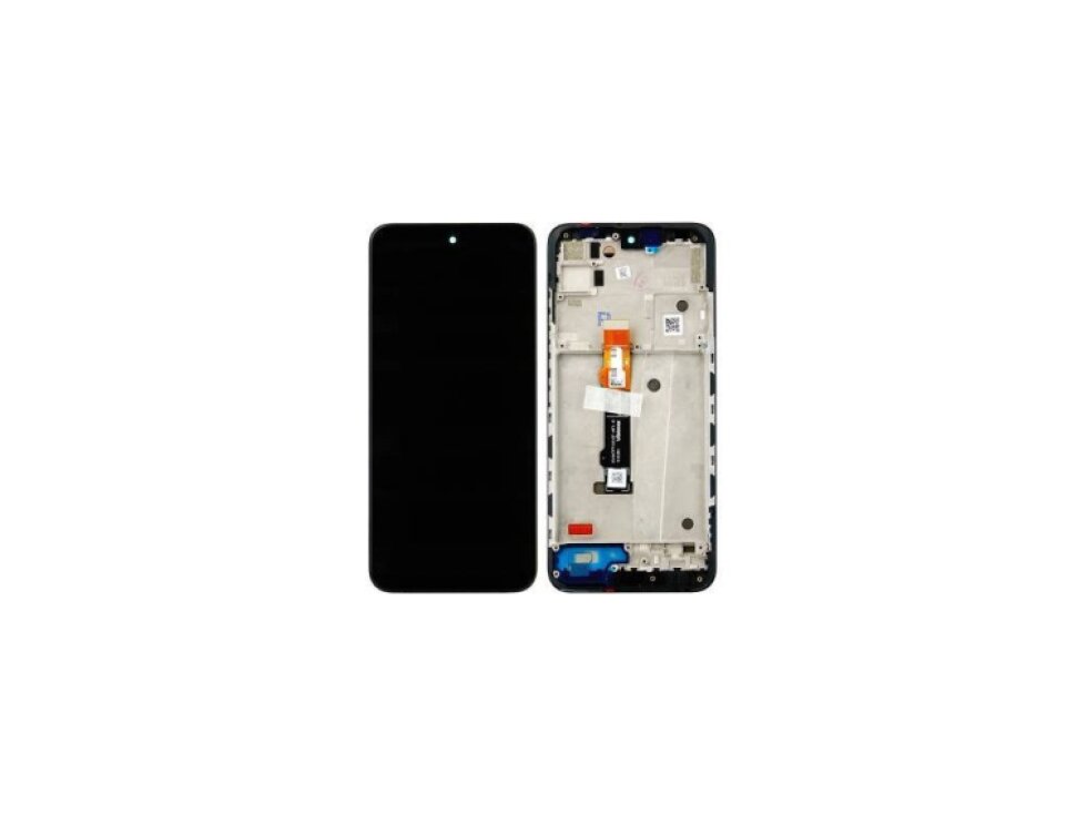 LCD Displej + Dotykové sklo + rám Motorola Moto G71 5G čierna farba