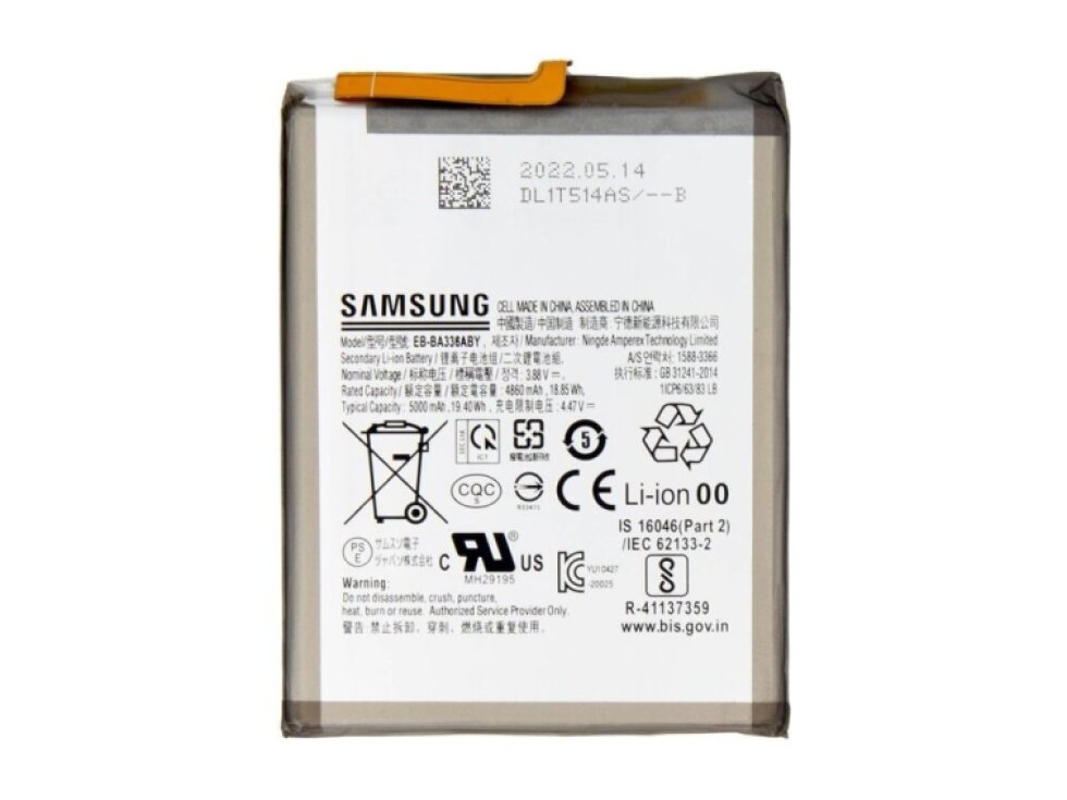 Baterie Samsung Galaxy A33 5G / A53 5G (5000 mAh) EB-BA336ABY – Originál Service Pack