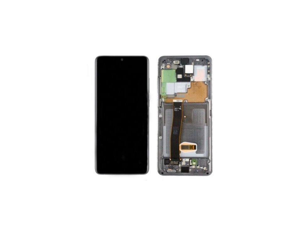 LCD displej a dotyková plocha Samsung S20 Ultra G988F sivá farba