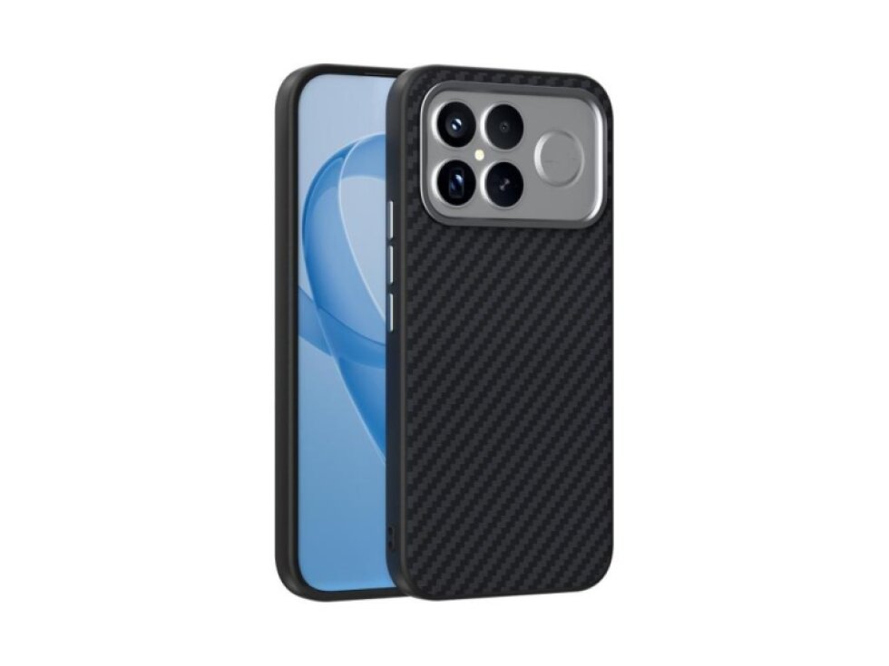 Kryt Redmi K90 Pro Max / Xiaomi Poco F8 Ultra karbónový čierny