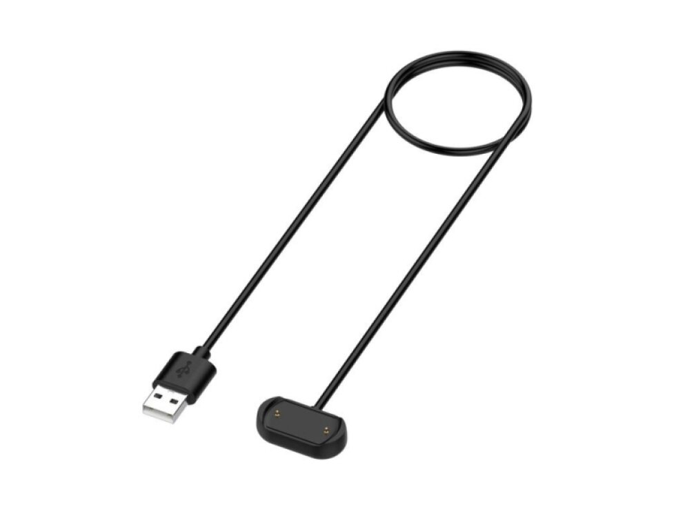Magnetický nabíjací kábel xDfind pre Amazfit T-Rex 2 USB, 1 m – čierny