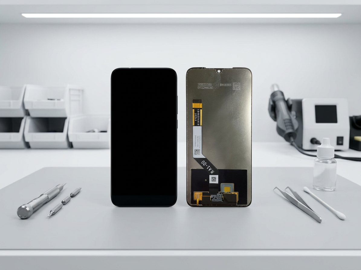 LCD Displej + Dotykové sklo Xiaomi Redmi Note 7 originál čierna farba