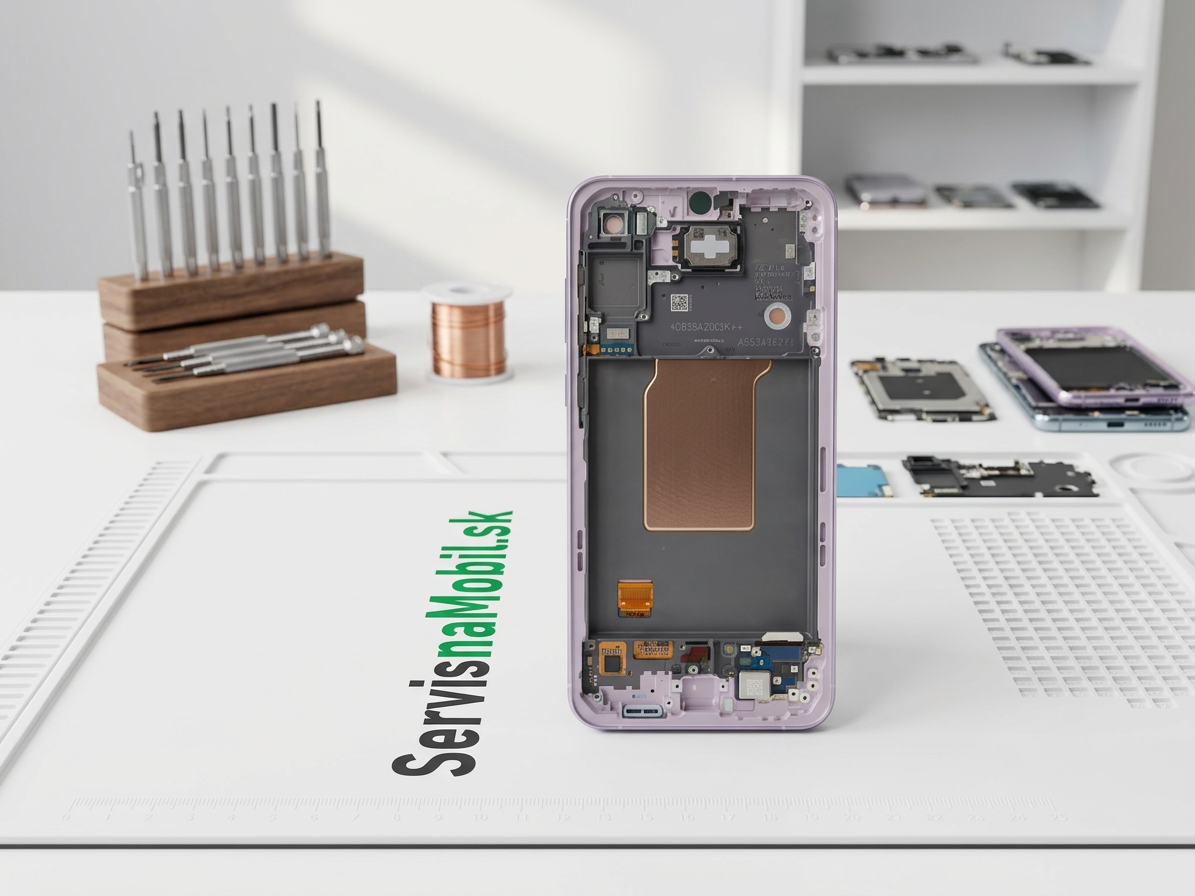 LCD Displej + Dotykové sklo + Rám Samsung Galaxy A55 5G (A556) 2024 LAVENDER / LILAC- Originál Service pack