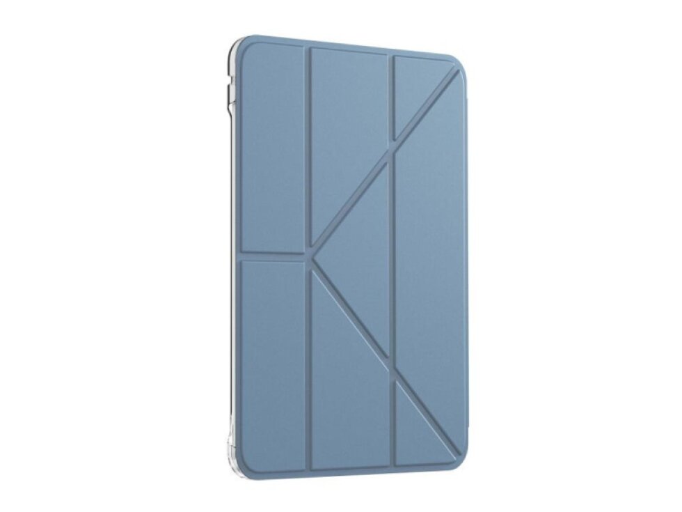 Kryt pre iPad Pro 13 2025 / 2024 JingYa Y-Fold transparentný-modrý