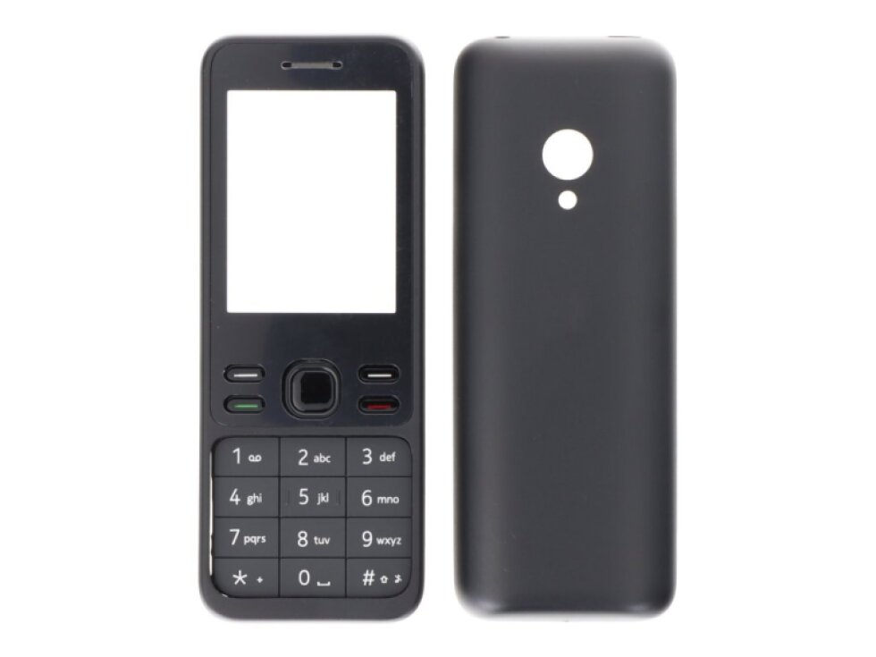 Predný a zadný kryt + klávesnica Nokia 150 2020 čierna farba