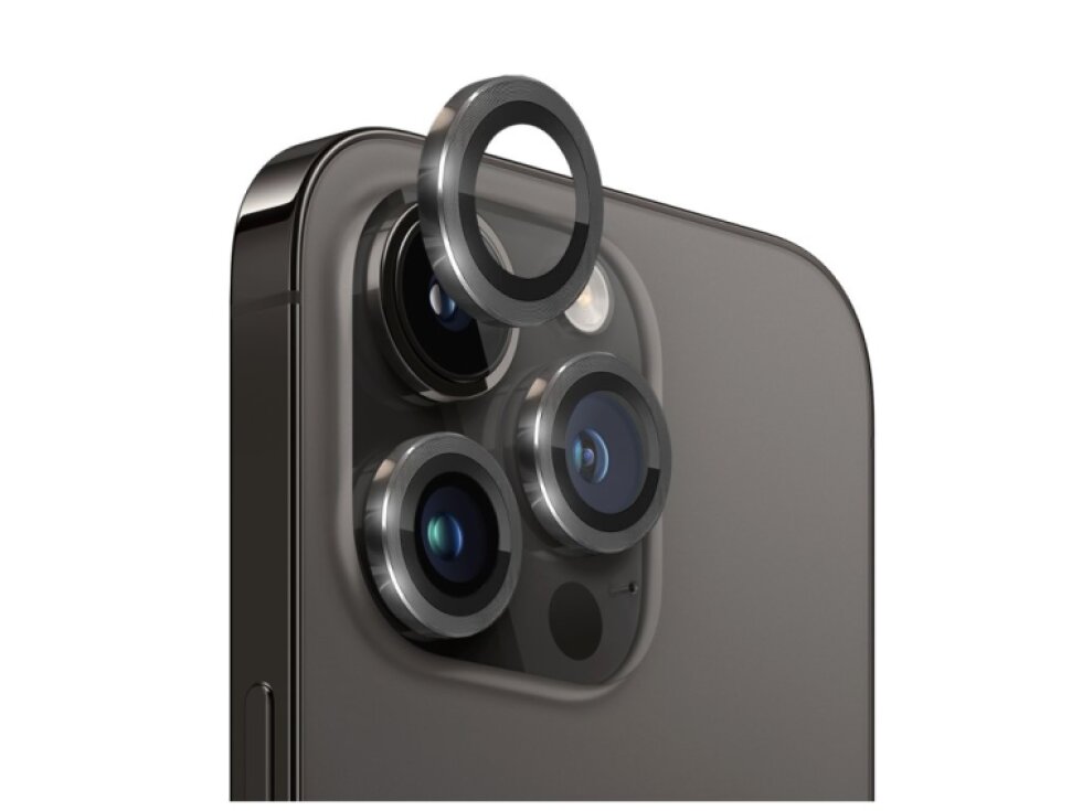 Ochranné sklíčka kamery iPhone 13 Pro / 13 Pro Max NORTHJO čierne