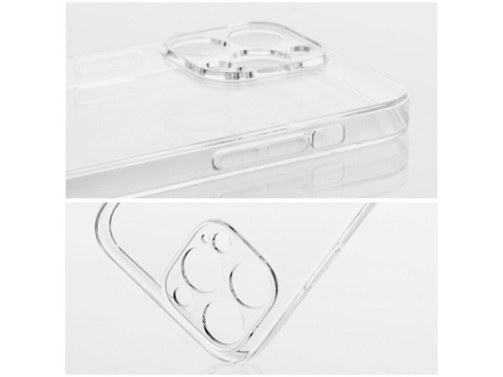 Kryt iPhone 16 Pro transparentný s ochranou kamery