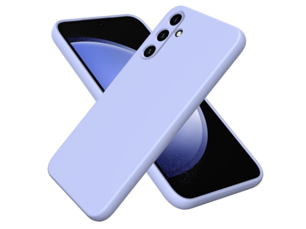 Puzdro Samsung Galaxy A15 Frame Case fialová farba