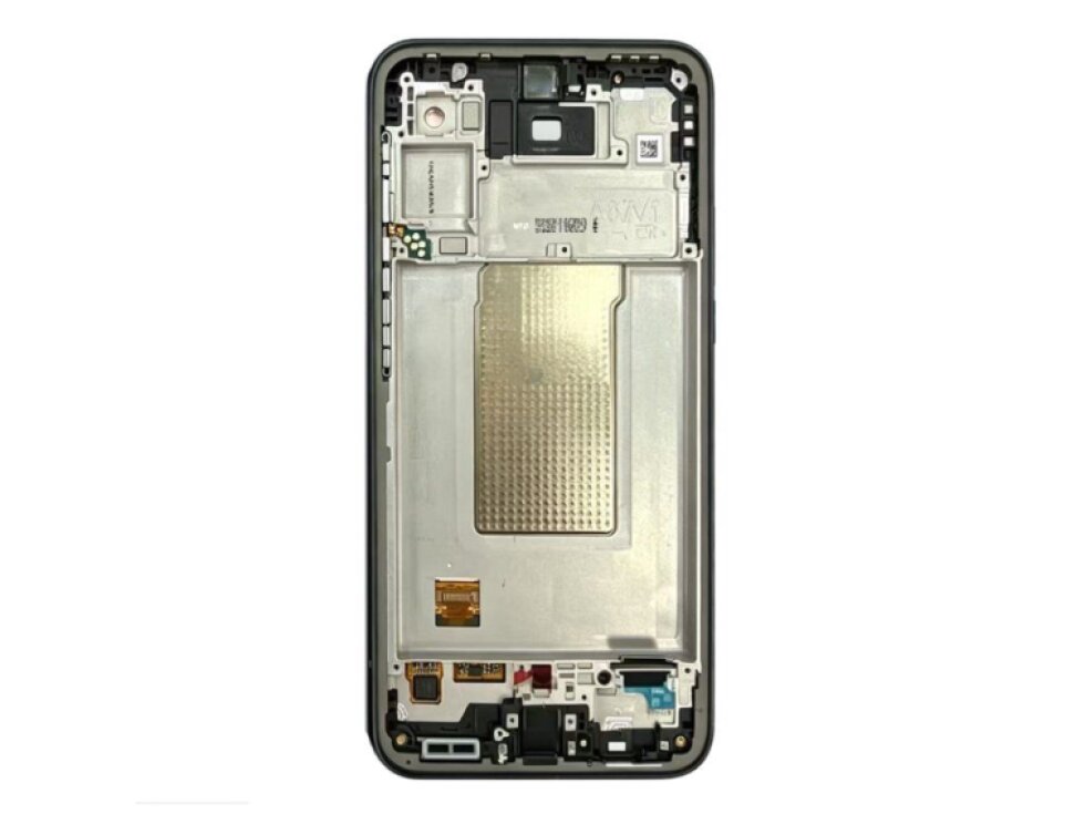 LCD Displej + Dotykové sklo + Rám Samsung Galaxy A37 5G (A376 2026 BLACK CHARKOAL - Originál Service pack