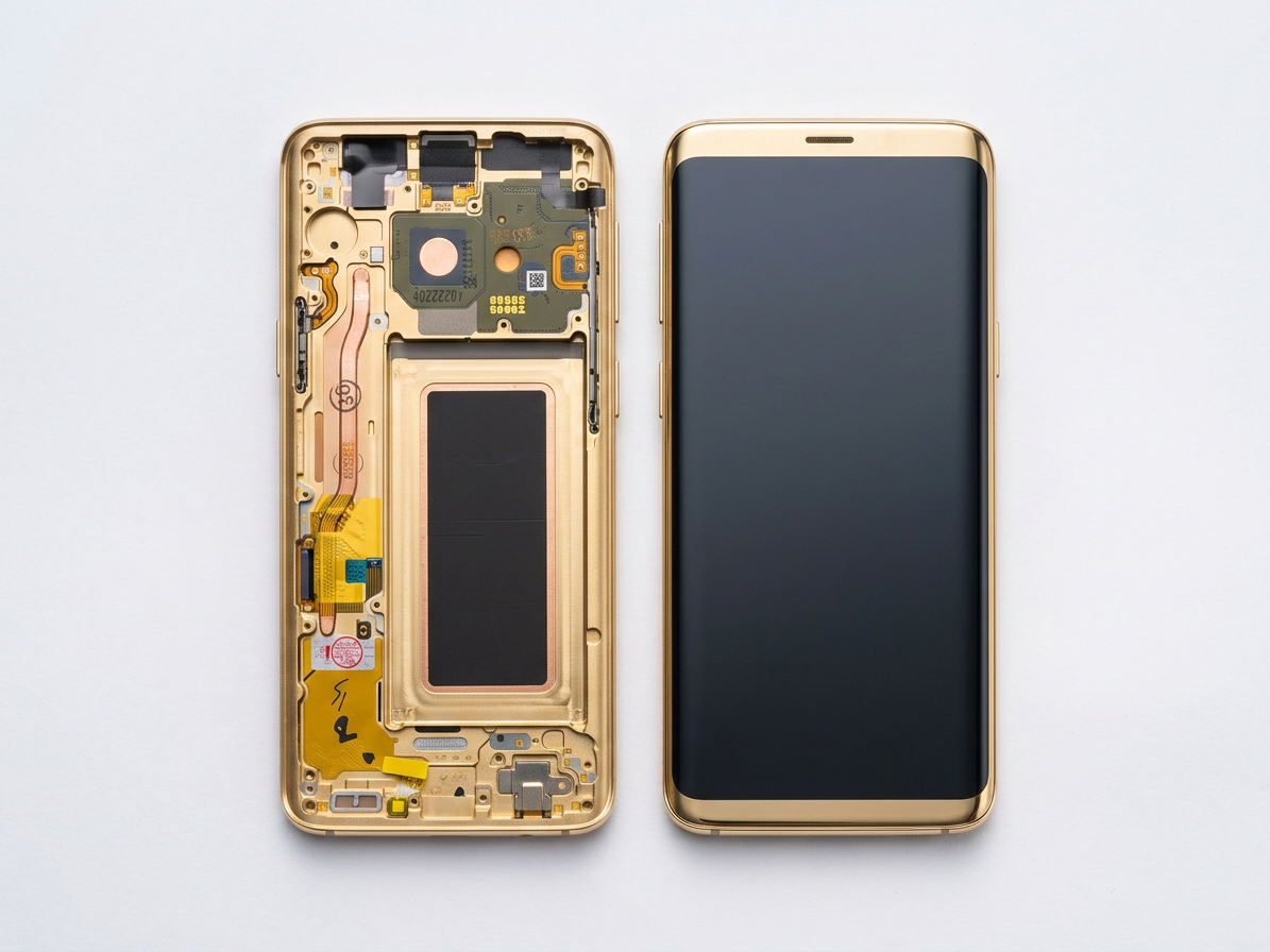 LCD displej a dotyková plocha Samsung S9 G960F GOLD - Originál Service pack