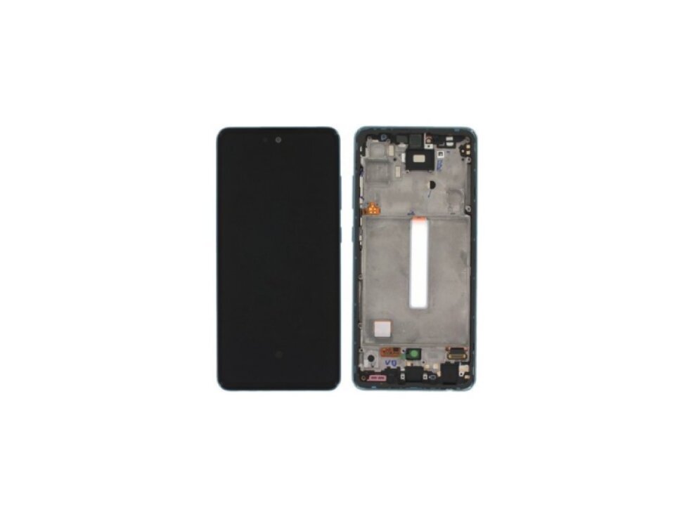 LCD Displej + Dotykové sklo + rám Samsung Galaxy A52 - originál A525 A526 čierna farba