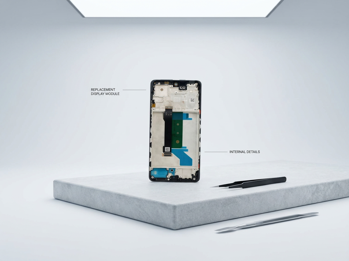 LCD Displej + Dotykové sklo + Rám Xiaomi Redmi Note 12 Pro+ 5G 2022 čierna farba - Service pack