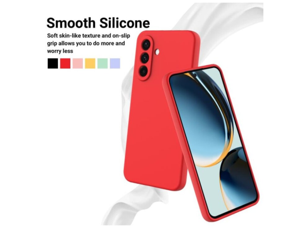 Kryt Samsung Galaxy A17 silikónový červený