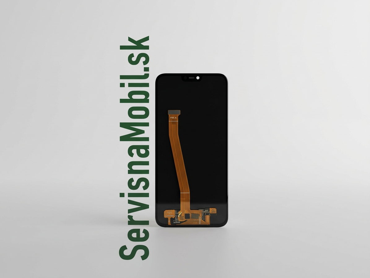 LCD Displej + Dotykové sklo Huawei P20 Lite - Originál Service pack Čierna farba