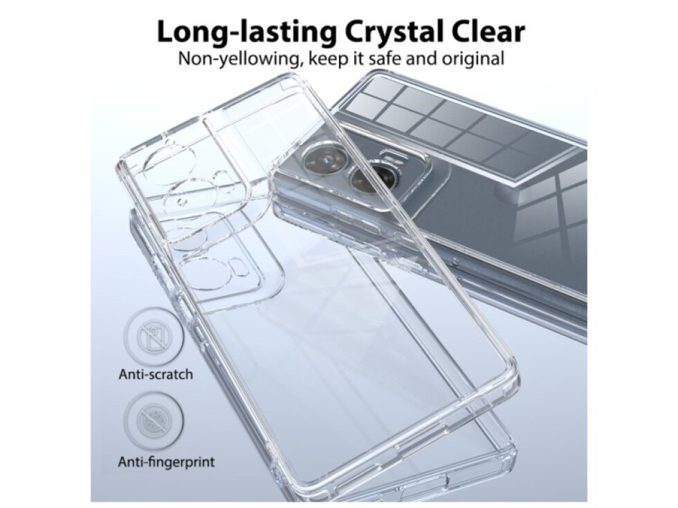 Kryt Motorola Edge 50 Fusion Acrylic transparentný