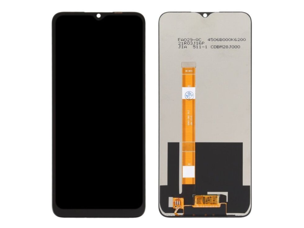 LCD Displej + Dotykové sklo Realme Narzo 20 čierna farba