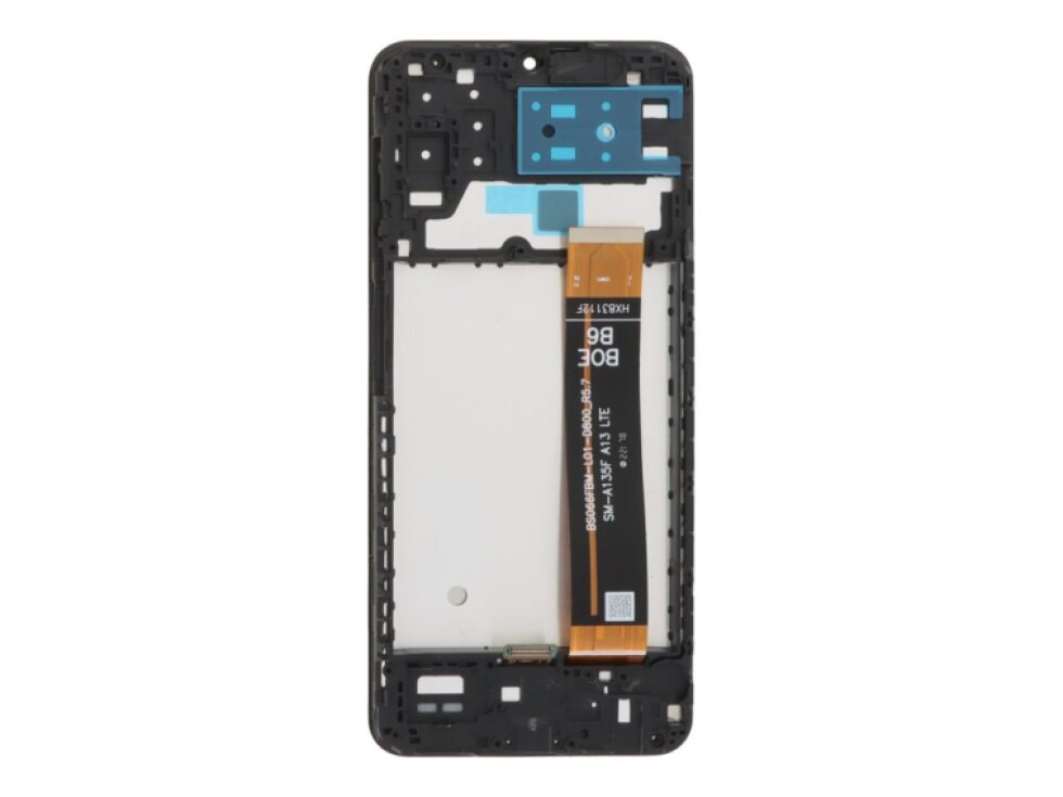 LCD Displej + Dotykové sklo + Rám Samsung Galaxy A13 (SM-A137) - Originál Service pack