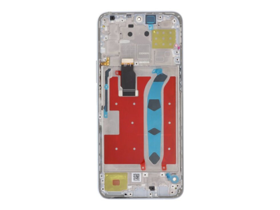 LCD displej + Dotykové sklo + Rám Huawei Honor X8 Ori Strieborná farba