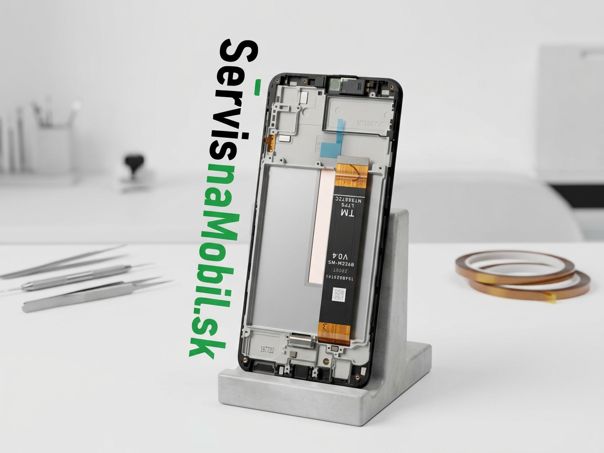 LCD displej + Dotykové sklo + Rám Samsung Galaxy M23 5G Čierna farba - Originál Service Pack