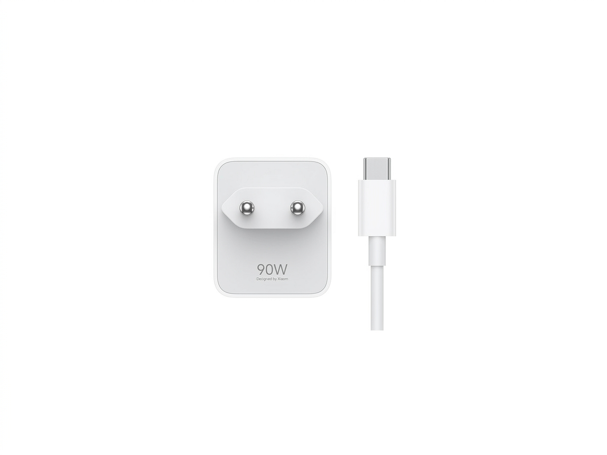 90W Originálna Xiaomi nabíjačka (MDY-15-EK) + 6A USB-C Kábel – White (Biela)