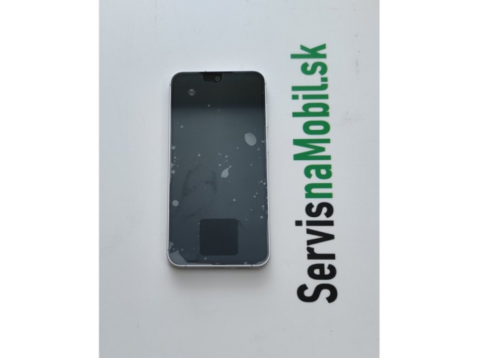 LCD Displej +Dotykové sklo + Rám Samsung Galaxy S23 FE 5G 2023 SM-S711 biela farba - Originál Service pack