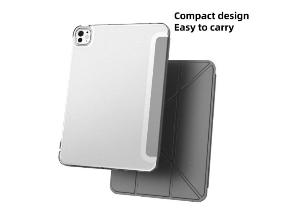 Kryt pre iPad Pro 13 2025 / 2024 JingYa Y-Fold transparentný-modrý
