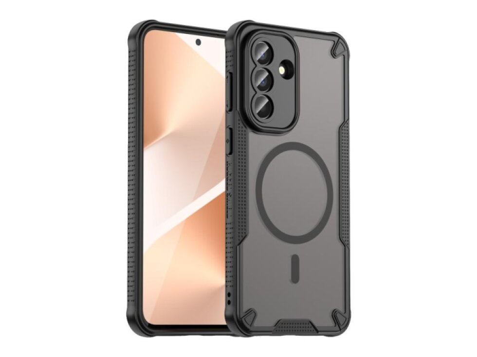 Kryt Samsung Galaxy A57 5G Armor Glaze MagSafe čierny