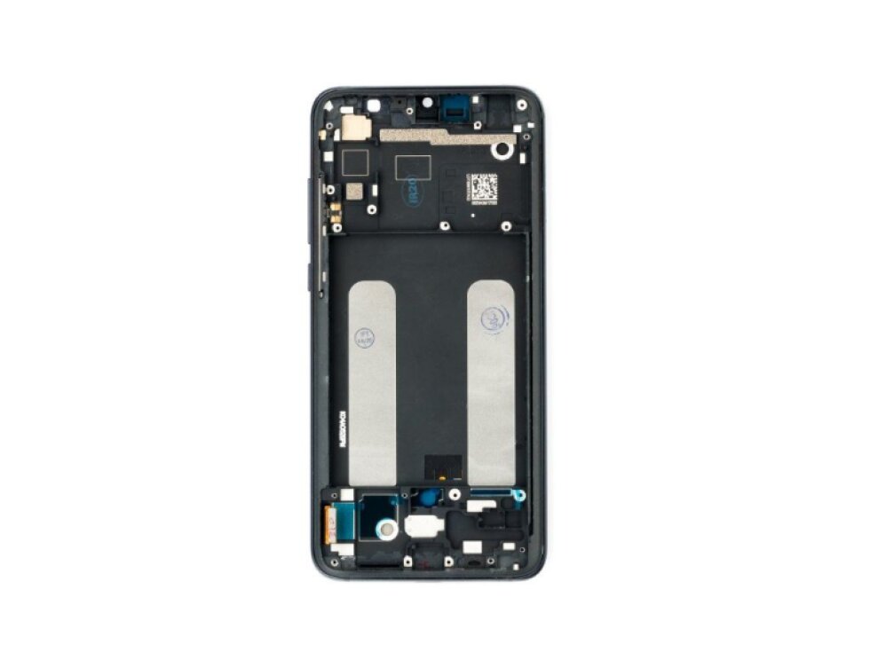LCD Displej a Dotykové Sklo + Rám Xiaomi Mi9 Lite čierna farba