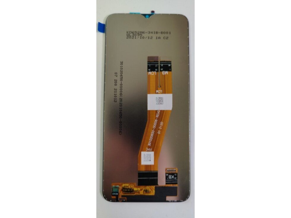 LCD displej + Dotykové sklo Samsung Galaxy A02s A025F čierna farba