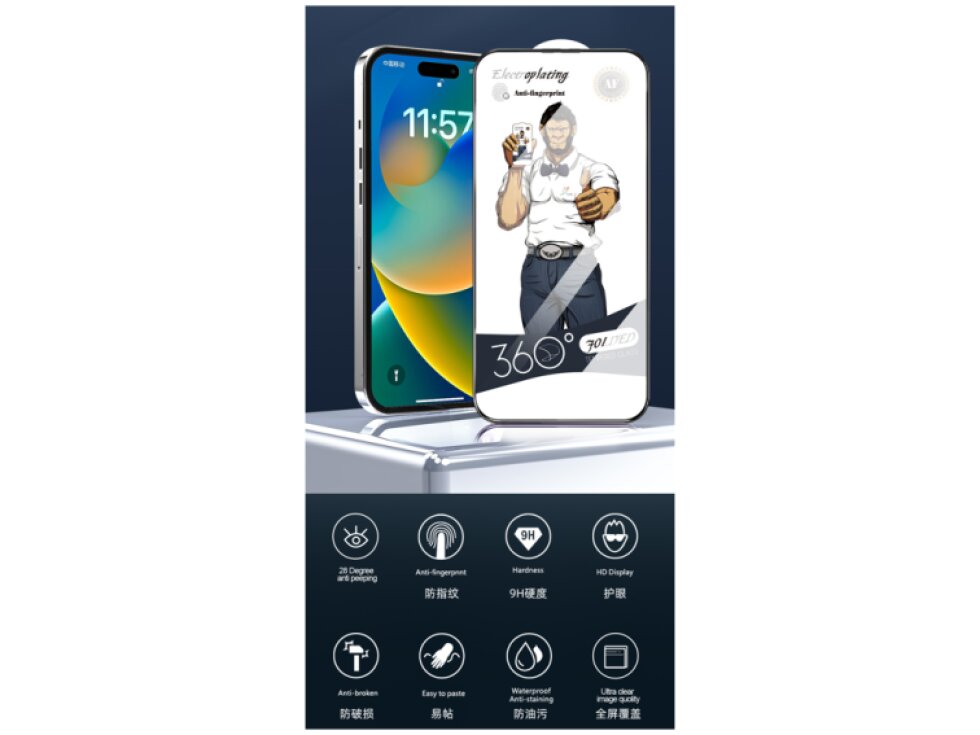 360° GORILLA GLASS Tvrdené sklo pre Samsung Galaxy S25 FE