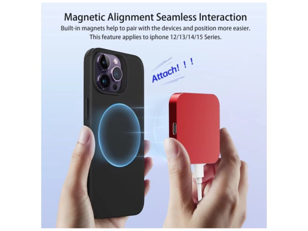 15W 3v1 Bezdrôtová nabíjačka pre mobilné telefóny a Airpods strieborná